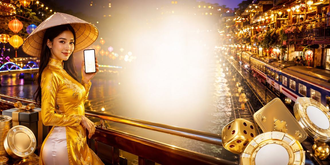 Người chơi Hà Nội trải nghiệm casino trên điện thoại di động với trang phục áo dài truyền thống