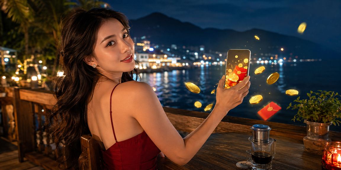 Người dùng Việt Nam xem thông tin cá cược thể thao trên màn hình điện thoại